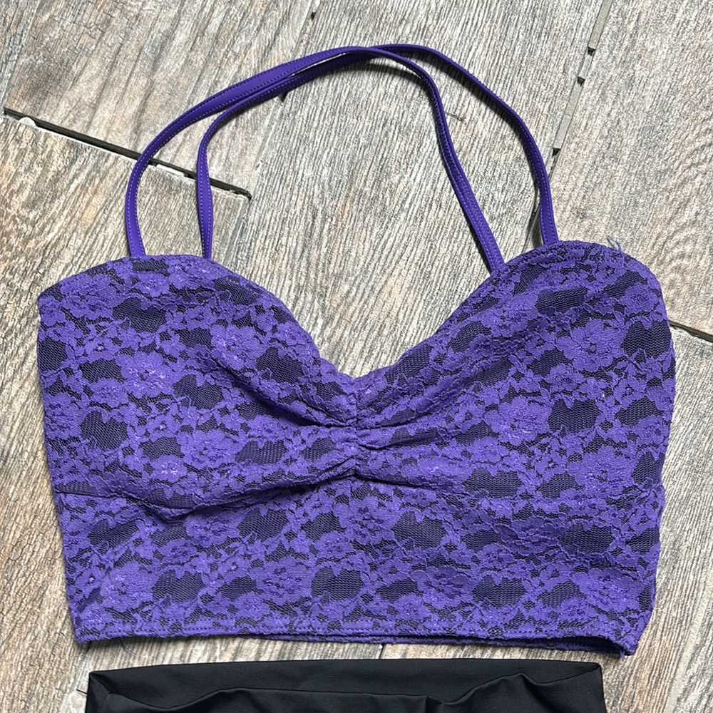Balera dance wear bundle. 2 dance shorts. 1 top. Med - Picture 4 of 5